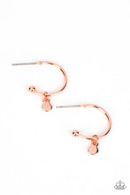 Load image into Gallery viewer, Modern Model Copper Hoop Earrings