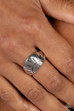 Load image into Gallery viewer, Hope Rising Silver Skinny Band Ring