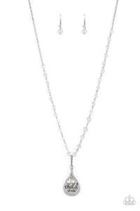 Divine Dance White Necklace