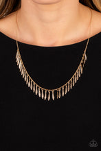 Load image into Gallery viewer, Striking Sheen Gold Necklace