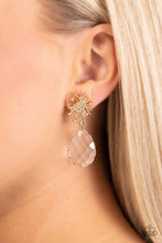 Load image into Gallery viewer, Stellar Shooting Star Gold Earrings