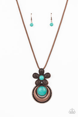 Bohemian Blossom Copper Necklace