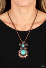 Load image into Gallery viewer, Bohemian Blossom Copper Necklace