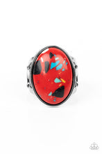 Load image into Gallery viewer, Majestic Marbling Red Ring