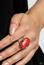 Load image into Gallery viewer, Majestic Marbling Red Ring
