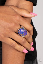 Load image into Gallery viewer, Majestic Marbling Purple Ring