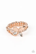 Load image into Gallery viewer, Fetching Flutter Rose Gold Skinny Band Ring