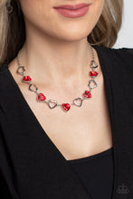 Load image into Gallery viewer, Contemporary Cupid Red Necklace