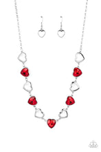 Load image into Gallery viewer, Contemporary Cupid Red Necklace