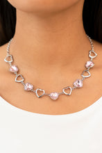 Load image into Gallery viewer, Contemporary Cupid Pink Necklace