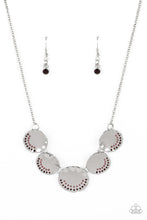 Load image into Gallery viewer, Swanky Shimmer Purple Necklace