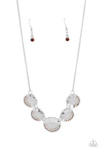 Load image into Gallery viewer, Swanky Shimmer Brown Necklace