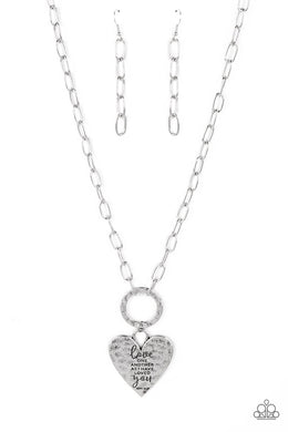 Brotherly Love Silver Necklace