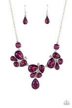 Load image into Gallery viewer, Everglade Escape Purple Necklace