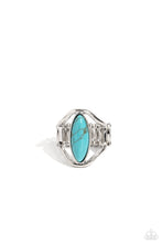 Load image into Gallery viewer, Spartan Stone Blue Ring