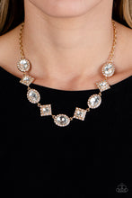Load image into Gallery viewer, Diamond of the Season Gold Necklace
