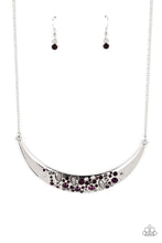 Load image into Gallery viewer, Bejeweled Baroness Purple Necklace