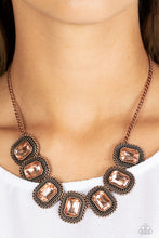 Load image into Gallery viewer, Iced Iron Copper Necklace