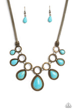 Load image into Gallery viewer, Riverside Relic Brass Necklace