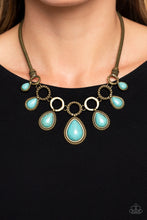 Load image into Gallery viewer, Riverside Relic Brass Necklace