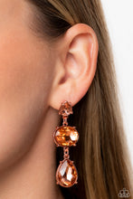 Load image into Gallery viewer, Royal Appeal Copper Post Earrings