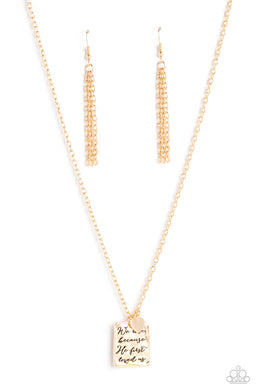 Divine Devotion Gold Necklace