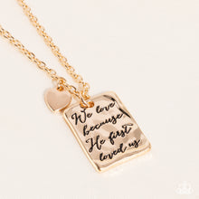 Load image into Gallery viewer, Divine Devotion Gold Necklace