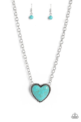 Authentic Admirer Blue Necklace