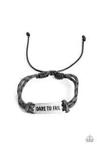 Dare to Fail Silver Urban Bracelet