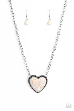 Authentic Admirer White Necklace