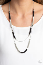 Load image into Gallery viewer, Caviar Chic Black Necklace