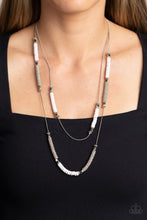 Load image into Gallery viewer, Caviar Chic White Necklace