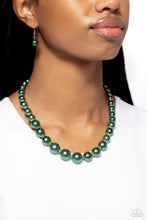 Load image into Gallery viewer, Manhattan Mogul Green Necklace