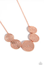 Load image into Gallery viewer, Medaled Mosaic Copper Necklace