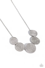Load image into Gallery viewer, Medaled Mosaic White Necklace