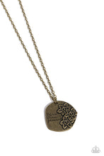 Load image into Gallery viewer, Planted Possibilities Brass Necklace
