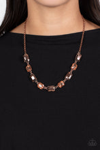Load image into Gallery viewer, Emerald Envy Copper Necklace