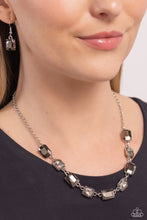 Load image into Gallery viewer, Emerald Envy Silver Necklace