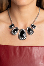 Load image into Gallery viewer, Formally Forged Black Necklace