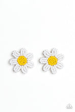Load image into Gallery viewer, Sensational Seeds White Post Earrings