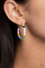 Load image into Gallery viewer, Multicolored Mambo Multi Hoop Earrings