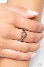 Load image into Gallery viewer, Artistic Artifact Copper Skinny Band Ring