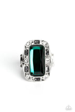 Load image into Gallery viewer, Radiant Rhinestones Green Ring
