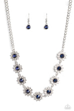 Load image into Gallery viewer, Blooming Brilliance Blue Necklace