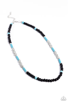 Volcanic Valiance Blue Urban Necklace