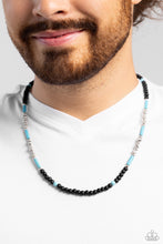 Load image into Gallery viewer, Volcanic Valiance Blue Urban Necklace
