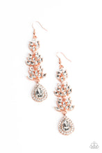 Load image into Gallery viewer, Water Lily Whimsy Copper Post Earrings