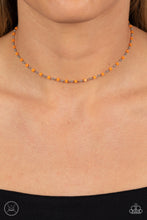 Load image into Gallery viewer, Neon Lights Orange Choker