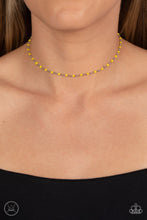 Load image into Gallery viewer, Neon Lights Yellow Choker
