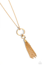 Load image into Gallery viewer, Tassel Tune Gold Necklace